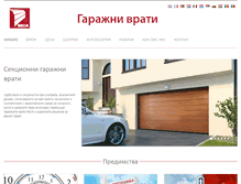 Tablet Screenshot of garajni-vrati-mca.info